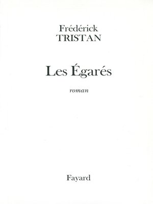 cover image of Les égarés
